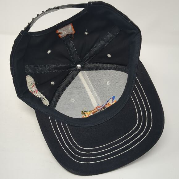 26Real Lab Diamonds & 4x Vintage Pascal Picotte Snapback Hat Embroidered Joker Jester Logo #21 Black